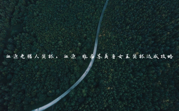 血源老猎人奖杯,血源 雅南苏美鲁女王奖杯达成攻略 血源老猎人奖杯,血源 雅南苏美鲁女王奖杯达成攻略