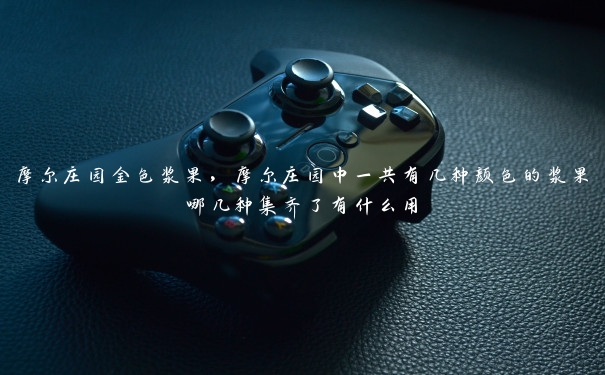 摩尔庄园金色浆果,摩尔庄园中一共有几种颜色的浆果哪几种集齐了有什么用 摩尔庄园金色浆果,摩尔庄园中一共有几种颜色的浆果哪几种集齐了有什么用