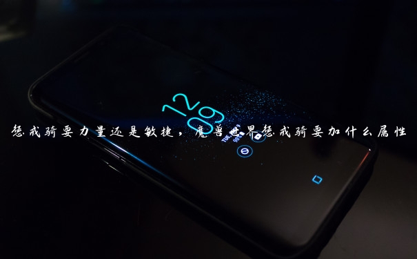 惩戒骑要力量还是敏捷,魔兽世界惩戒骑要加什么属性 惩戒骑要力量还是敏捷,魔兽世界惩戒骑要加什么属性